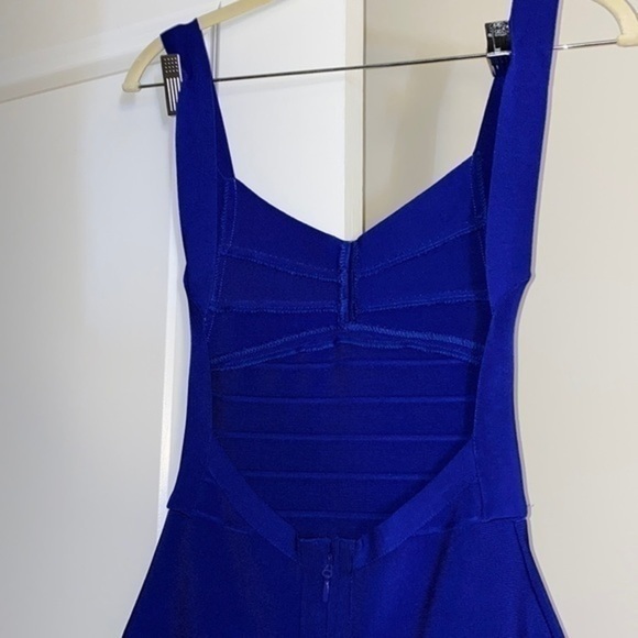 Bandage Royal  S Blue Dress NWOT bought in NYC soho store - Picture 5 of 8